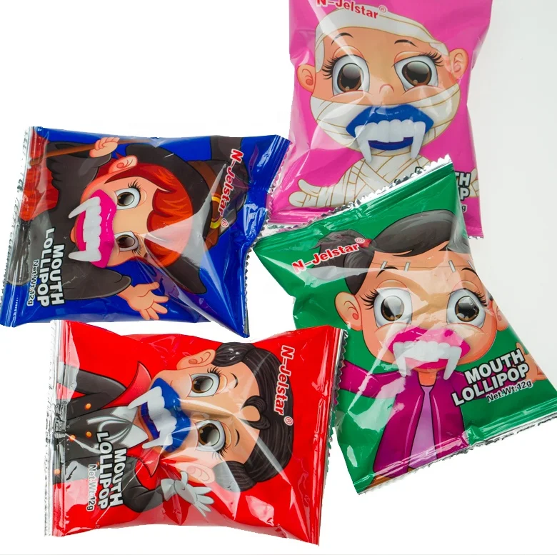 
Hotsell demon teeth diamond shape hard candy toy 