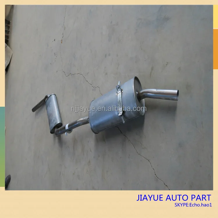 flexible exhaust muffler for car