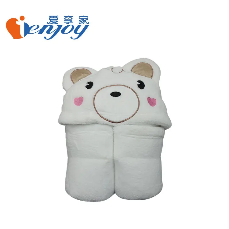  Ienjoy 100% оптовое шерстяное одеяло полиэстер детское с