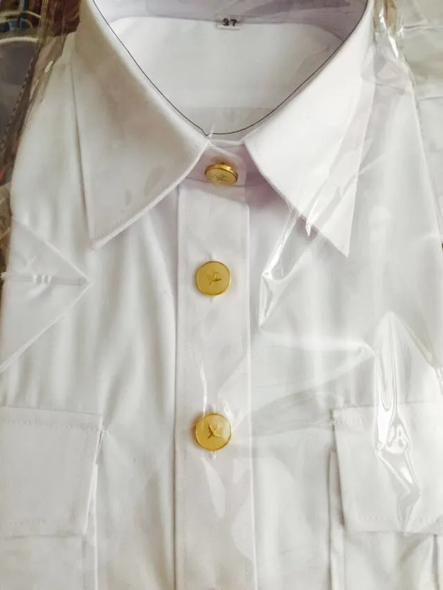 High Quality!Custom Manufactory Supply Men and Women Airline Pilot Shirt Uniform