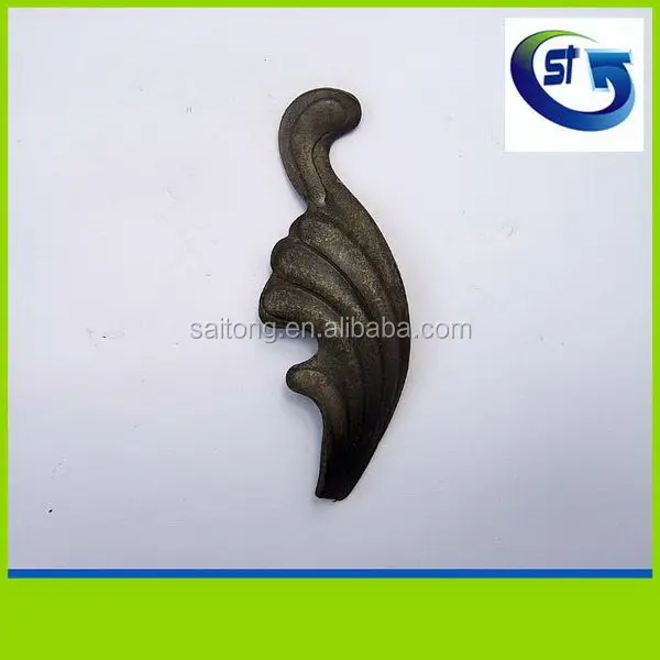 Bottom price top sell wrought iron flower and leaves