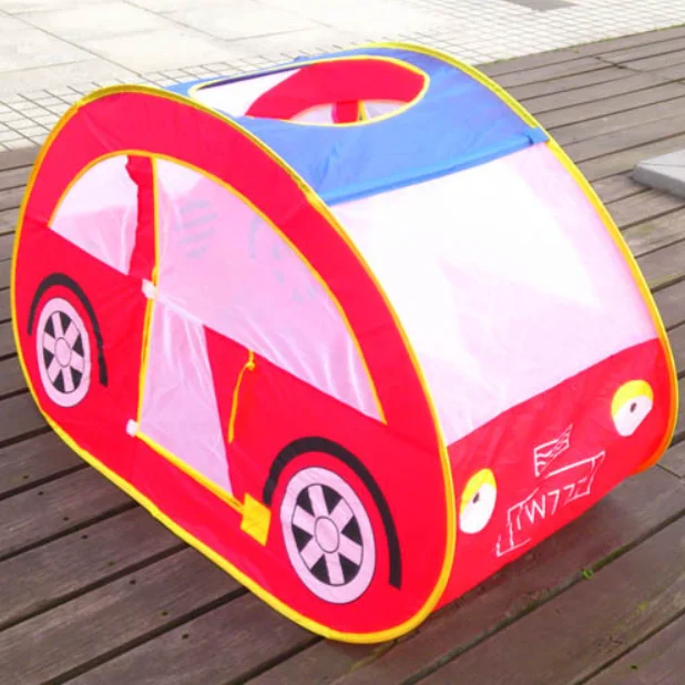 AIOIAI Car Model Kids Tent Car Shaped Toys Tent Child Play Tent
