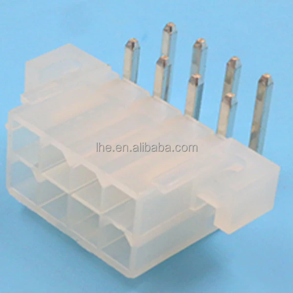 4.20 мм шаг двойной ряд 8 pin Прямая доска стороны разъем