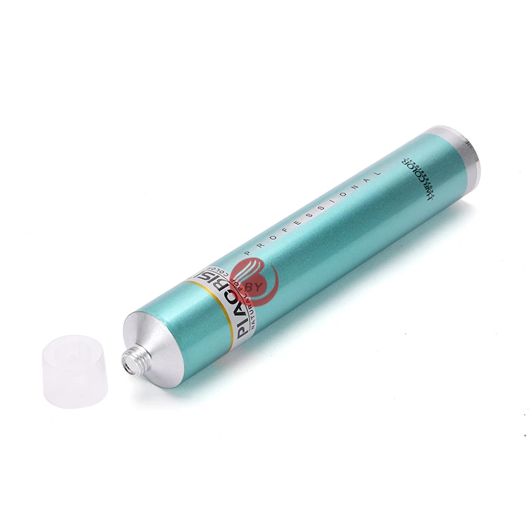 New arrival cosmetic aluminum tubes, customized hair color tubes