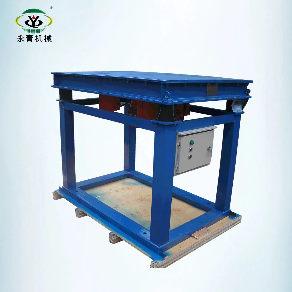 Special design shaker table vibration for mould making with durable structure