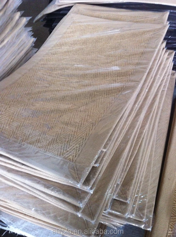 Ковер из сизаля с узором в елочку, экологически чистый и устойчивый к пятнам ковер