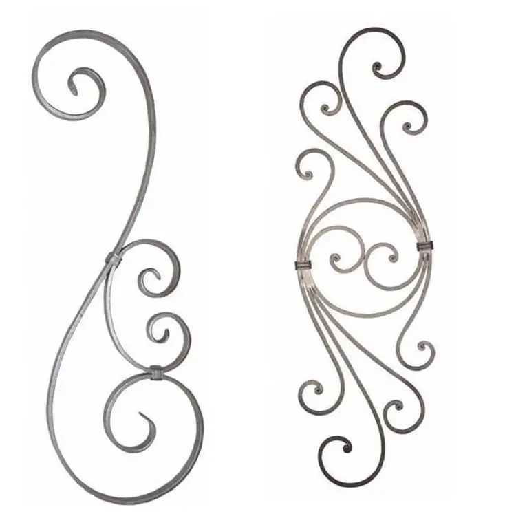 factory price metal components wrought iron baluster