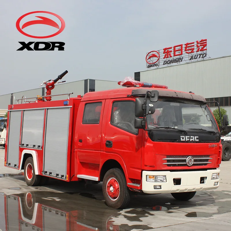  XDR 800 галлонов Dongfeng средняя вода 6 колес новая пожарная машина на