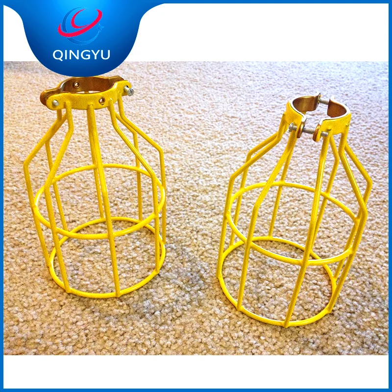 Industrial Vintage Style Light Cage Lampshade Metal Lamp Guard for Pendant String Lights