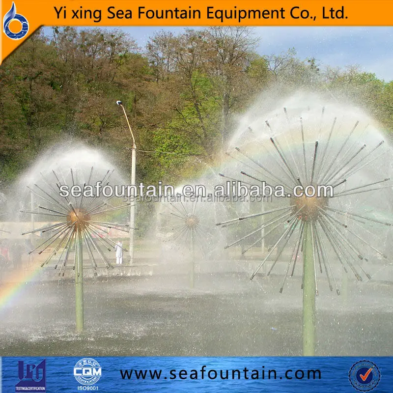 program controlled sphere fountain sphere fountain nozzle