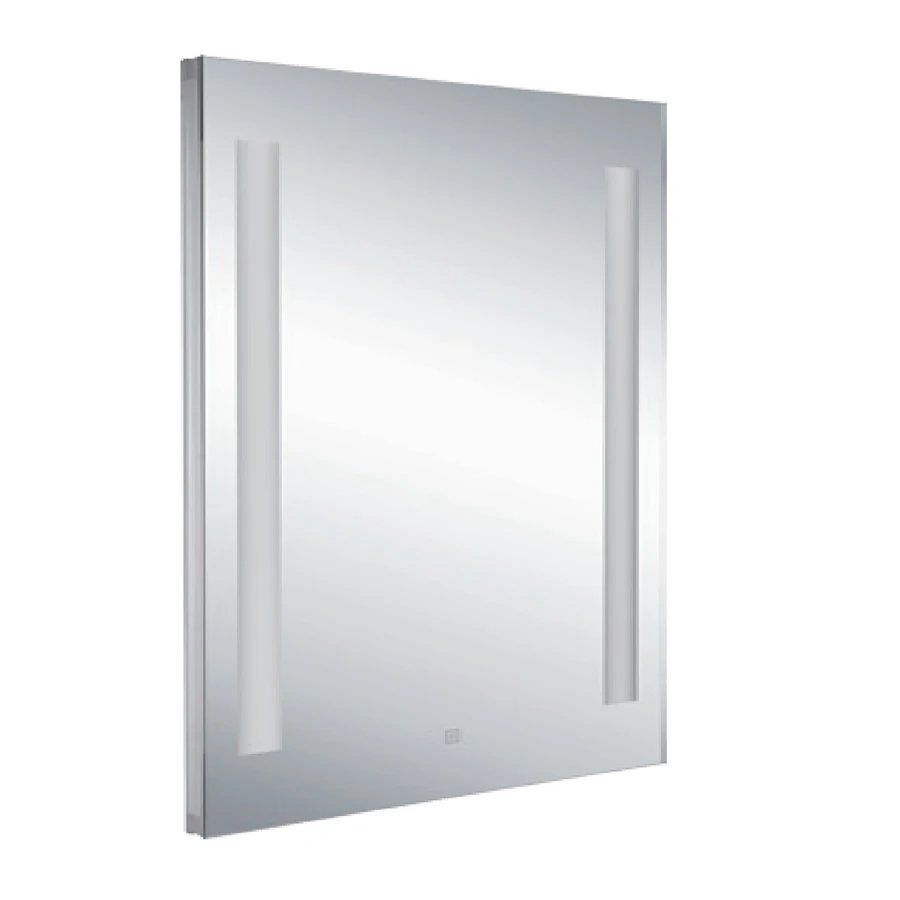 Hotel bathroom IP44 round illuminated backlit Led bathroom mirror