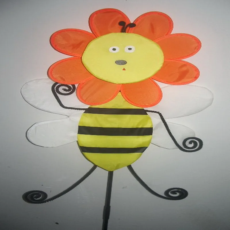 Big ladybug cartoon colorful windmill toy decorations