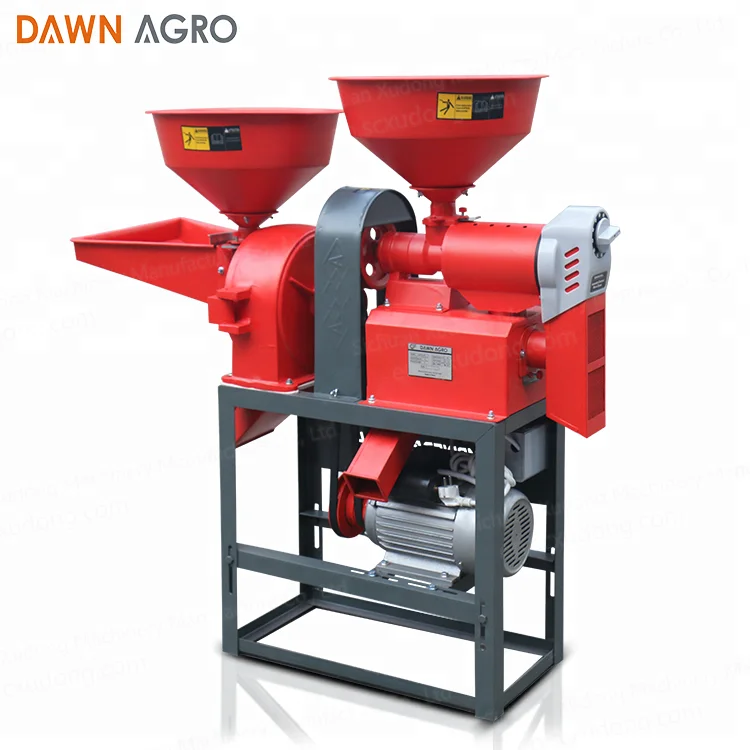 DAWN AGRO Mini Combined Rice Mill Machine Millet MIlling Sataking Rice Mill Plant Rice Flour Mill Machinery