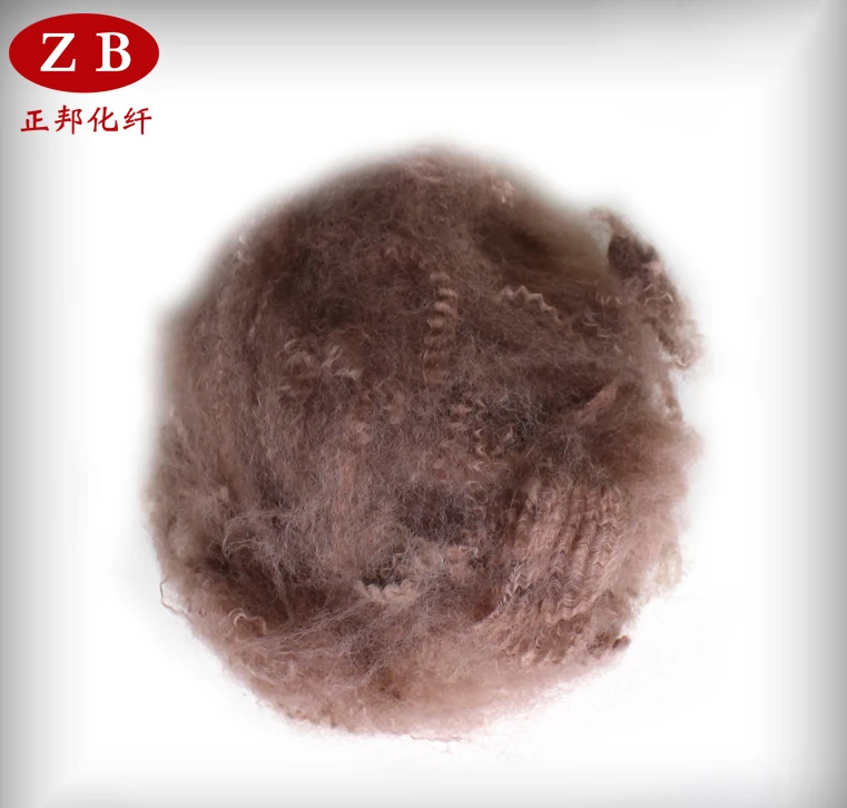 
wholesale polyester staple fiber for automotive nonwoven use 