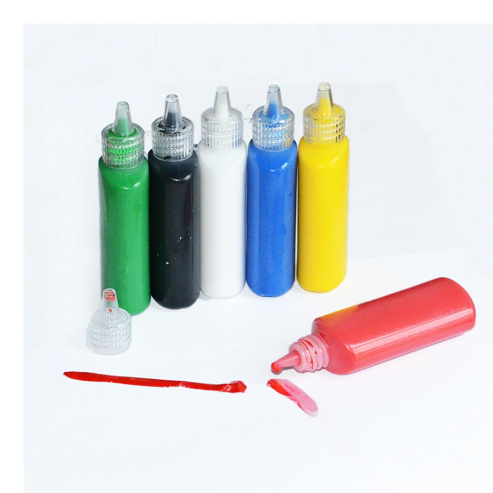 3D dimensional permanent glass paint outliner