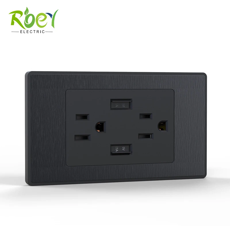 ANSI Standard Electrical USB Outlet/USB Wall Socket