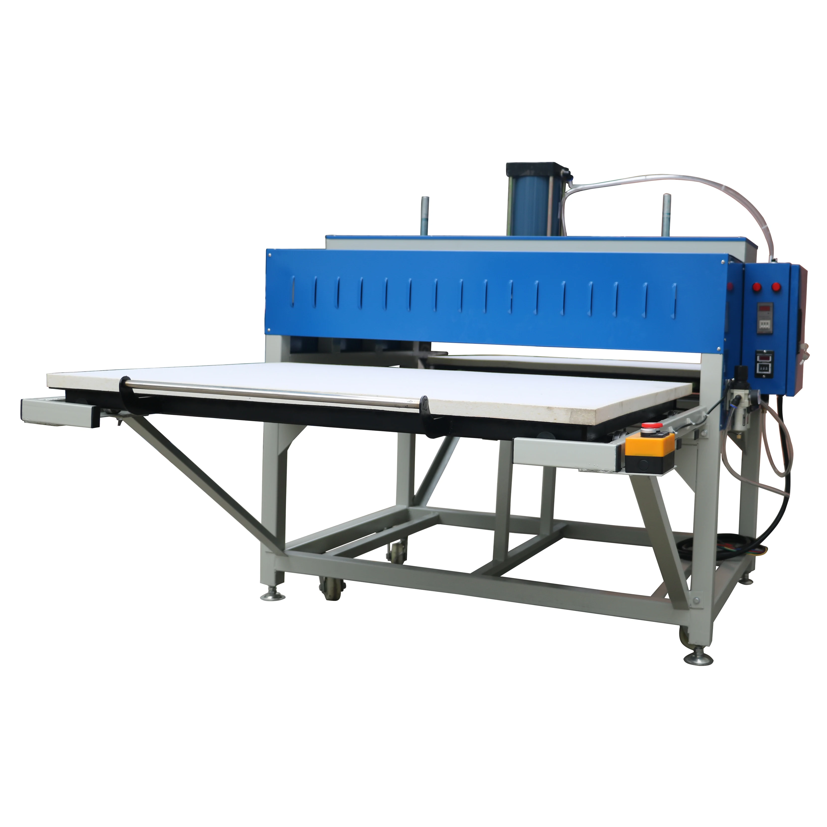Automatic pneumatic air double stations sublimation transfer large format industry quality heat press machine