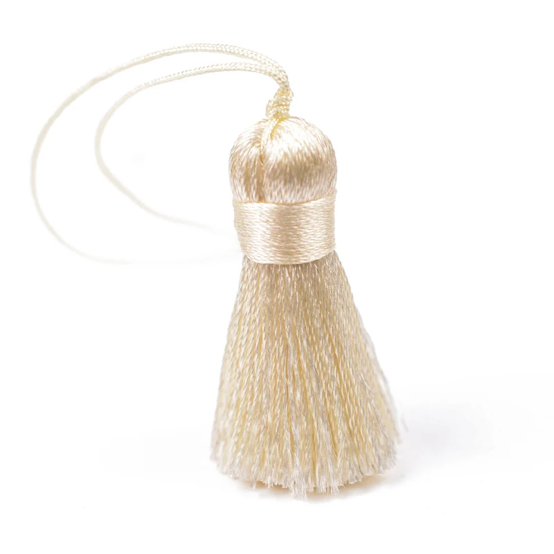 LONGJIE  20 colors fashion handmade 3.5cm mini tassel small tassel