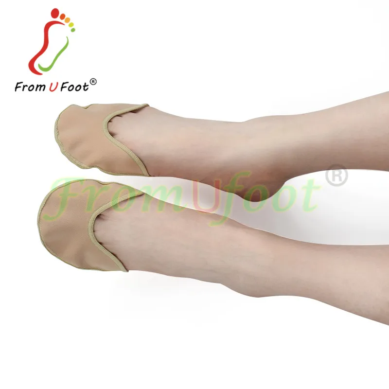 
Ballet Tiptoe Shoe Fabric Covered Gel Toe Caps Toe Protector 