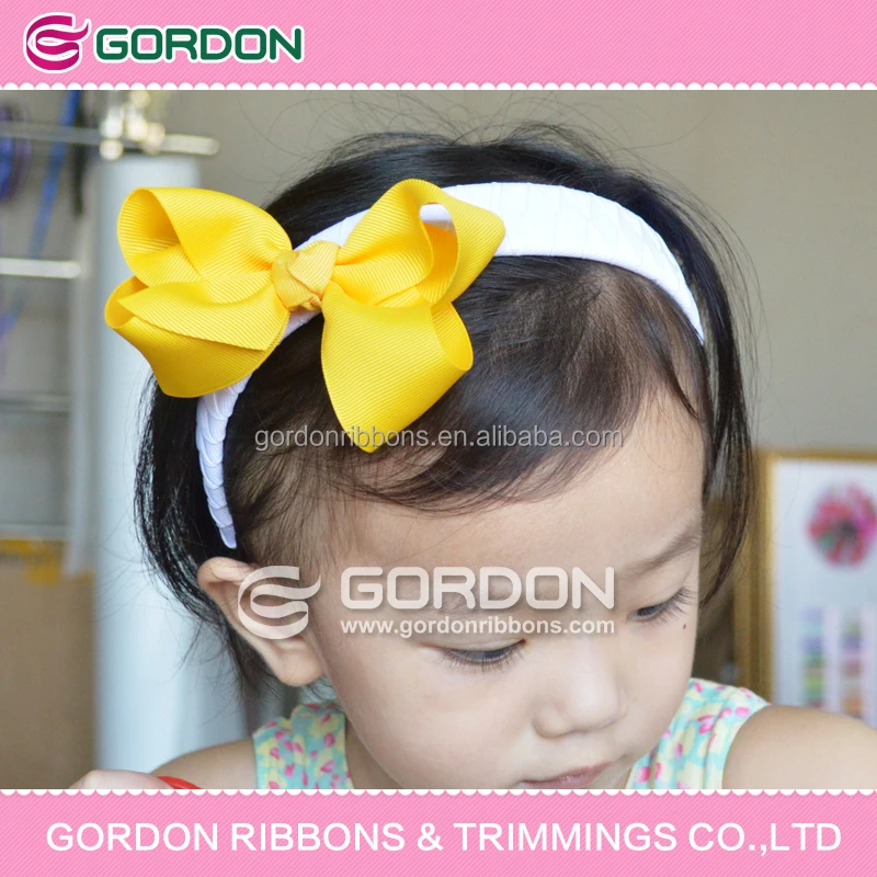 Ленты Gordon, замечательная заколка для волос, ленты в ассортименте, банты для волос оптом, пластиковые детские банты для волос 6 дюймов