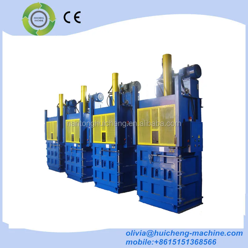 Mini Small baler scrap plastic/waste paper/cardboard compactor baler machinery