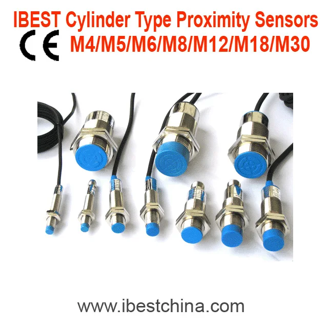 IBEST M12 PNP NPN 3 Wires 5V dc 12V 24V Waterproof Metal Position Detector Inductive Proximity Limit Switch Sensor
