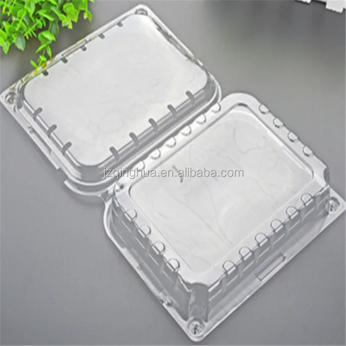 Новый дизайн, прозрачная упаковка, прозрачная раскладная пластиковая коробка для фруктов, томатов, киви, черники, клубники, яблока