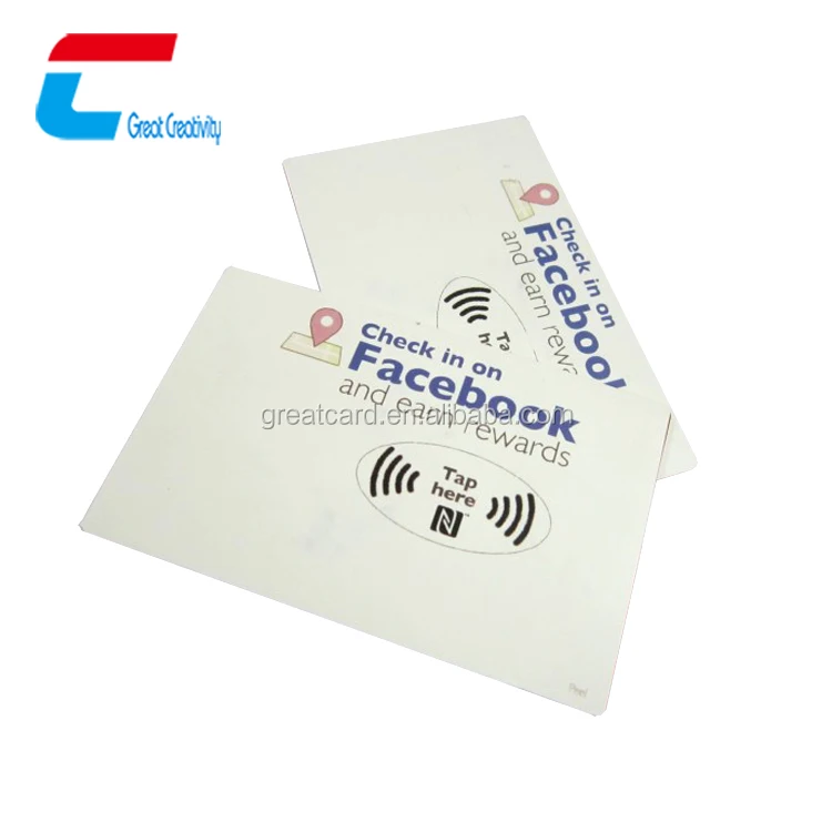 
NTAG213 Chip Paper NFC Card 