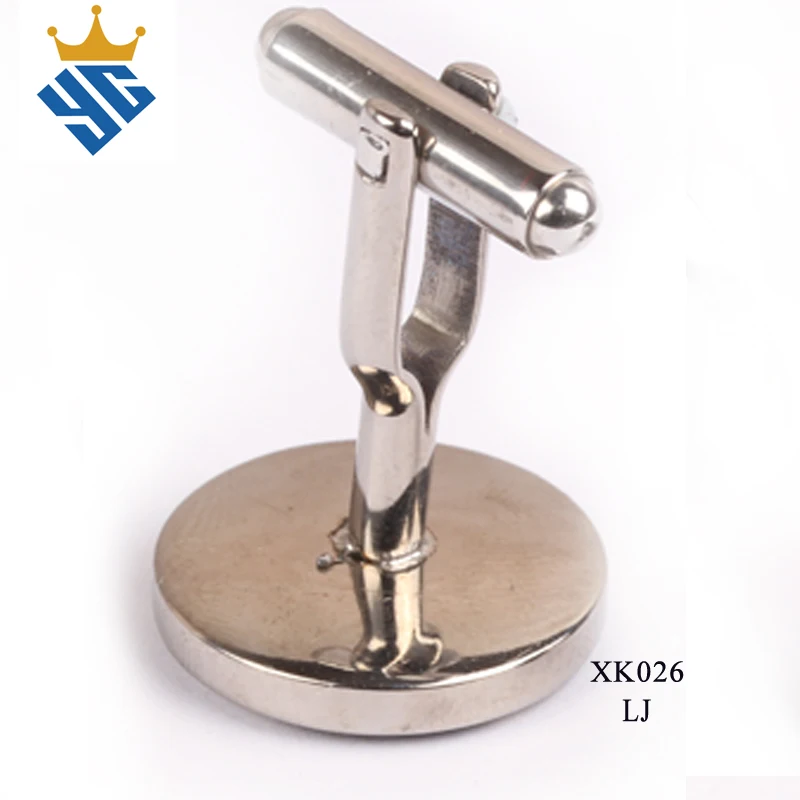 Round shaped jewelry men stainless steel men cufflinks