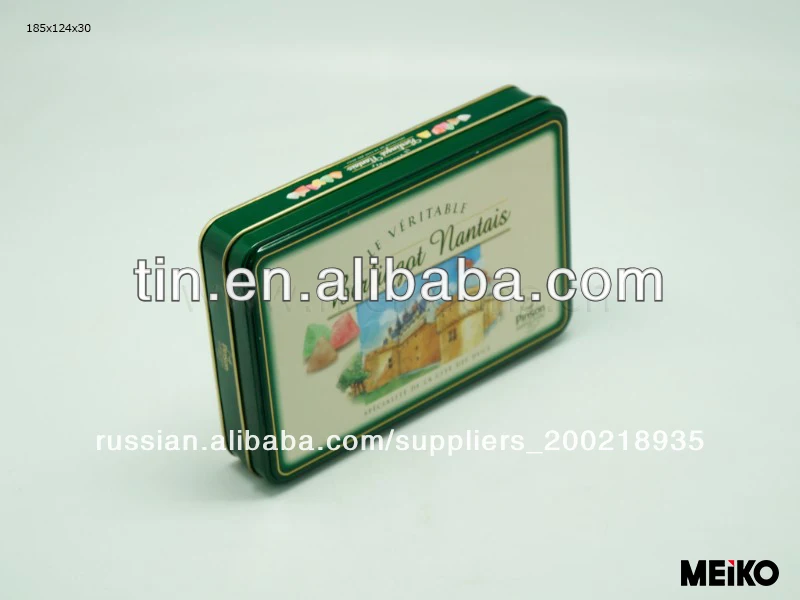 
 зеленый подарок олова печенья может  