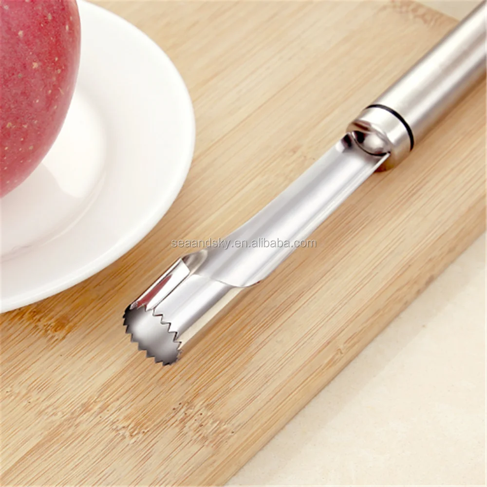 Apple Corer Fruit corer  Remover Stainless Steel Apple or Pear Corer