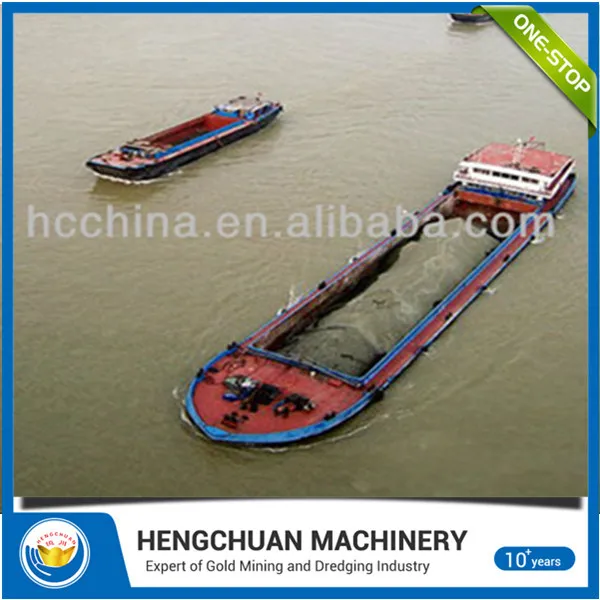 
China mini auto self propelled sand transportation barge/boat for sale 