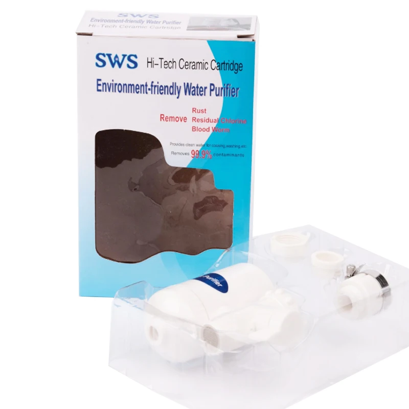 wholesale Ceramic household Kitchen drinking portable faucet tap water filter/purifier for water, filtre a eau, filtro de agua