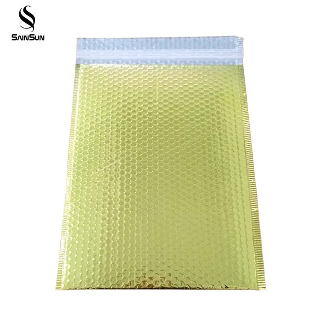 
Self Adhesive Poly Plastic Courier Metallic Foil Mailing Envelope Bags Low Moq 