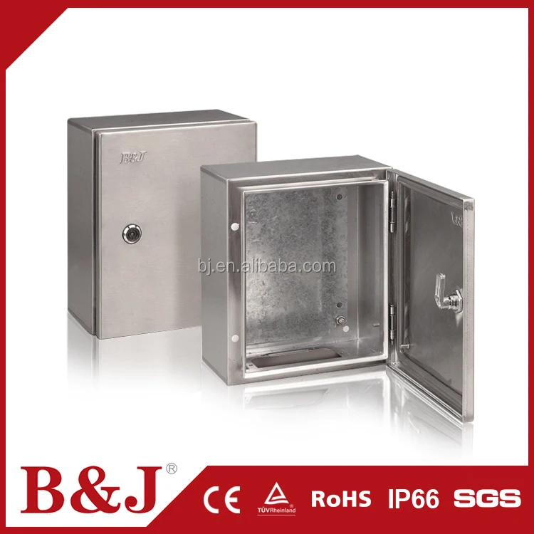B&J 200x200x150mm Stainless Steel Housing Power Distribution Panel