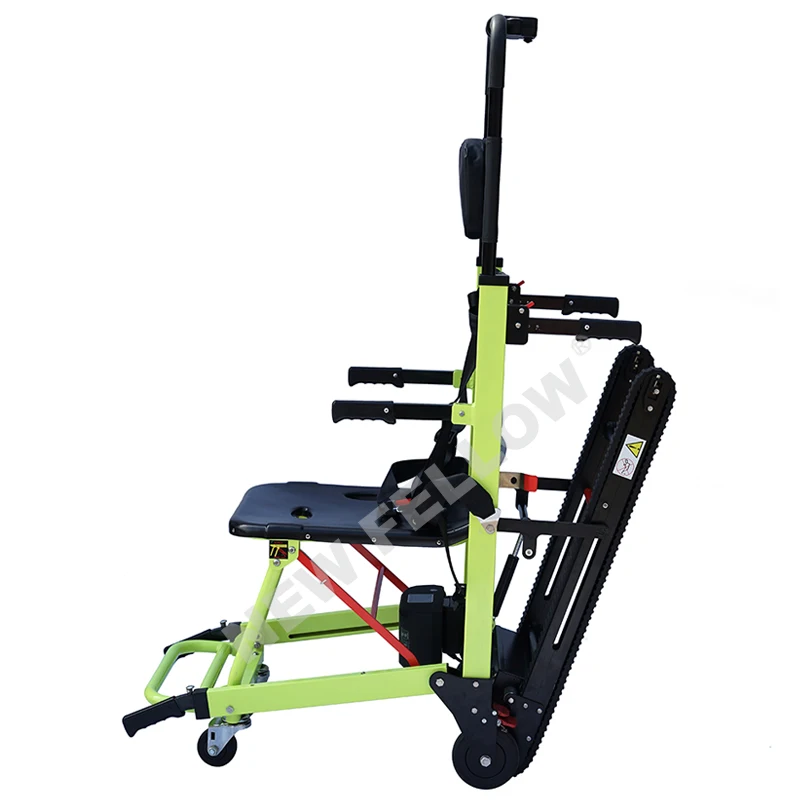 NF-WD02 rescue electric stair climbing wheelchair trolley for ambulance service