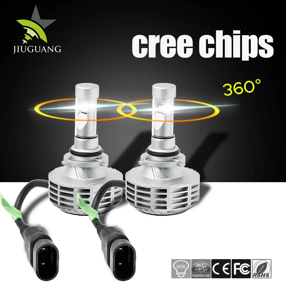 Автоматическая с сильным дальнего света 9007 адаптивные светодиодные фары