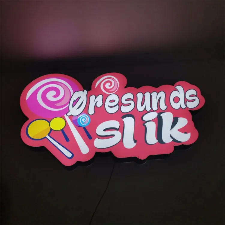 Retail Shop Front Light Box Signs Outdoor Store Letter Lightbox
