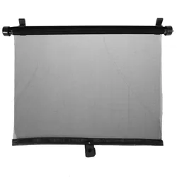 Рекламный нейлоновый сетчатый выдвижной роликовый полиэфирный автомобильный солнцезащитный козырек