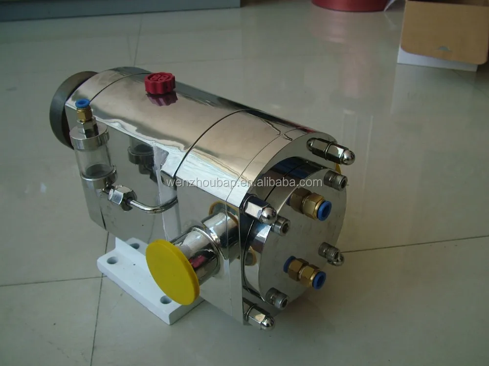 BOAO high viscosity liquid Rotary Lobe Pump (TR) Dry Grinding Mechanical Seal can idle long time rotor pump with hopper