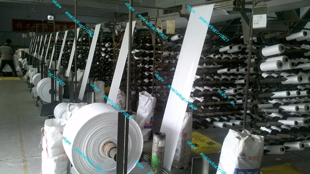 100% new virgin raffia POLYPROPYLENE WOVEN FABRIC FOR FIBC & JUMBO BAGS China factory supplier