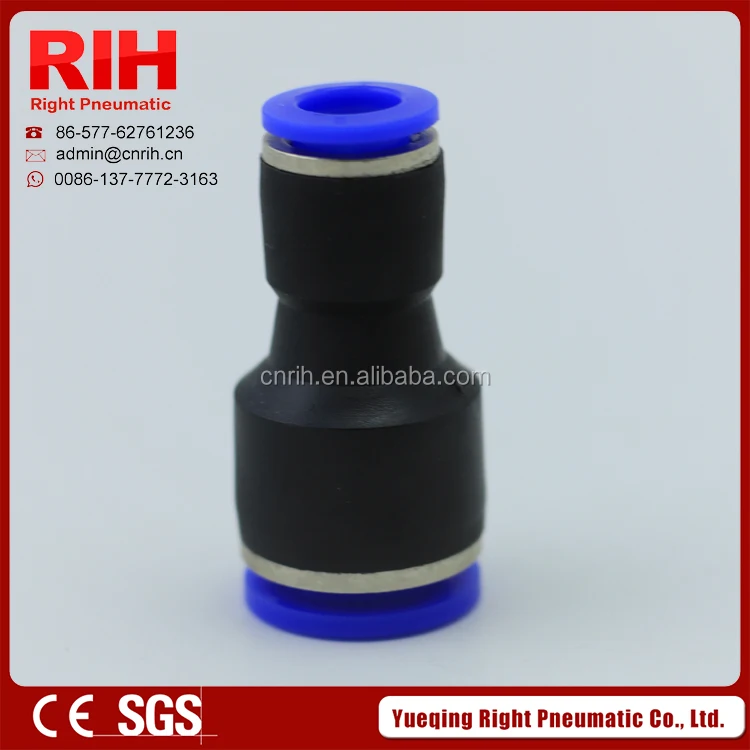 Пневматика Быстрый Разъем Серии PG Прямом сантехника тройник трубы Связи Изменить Размер