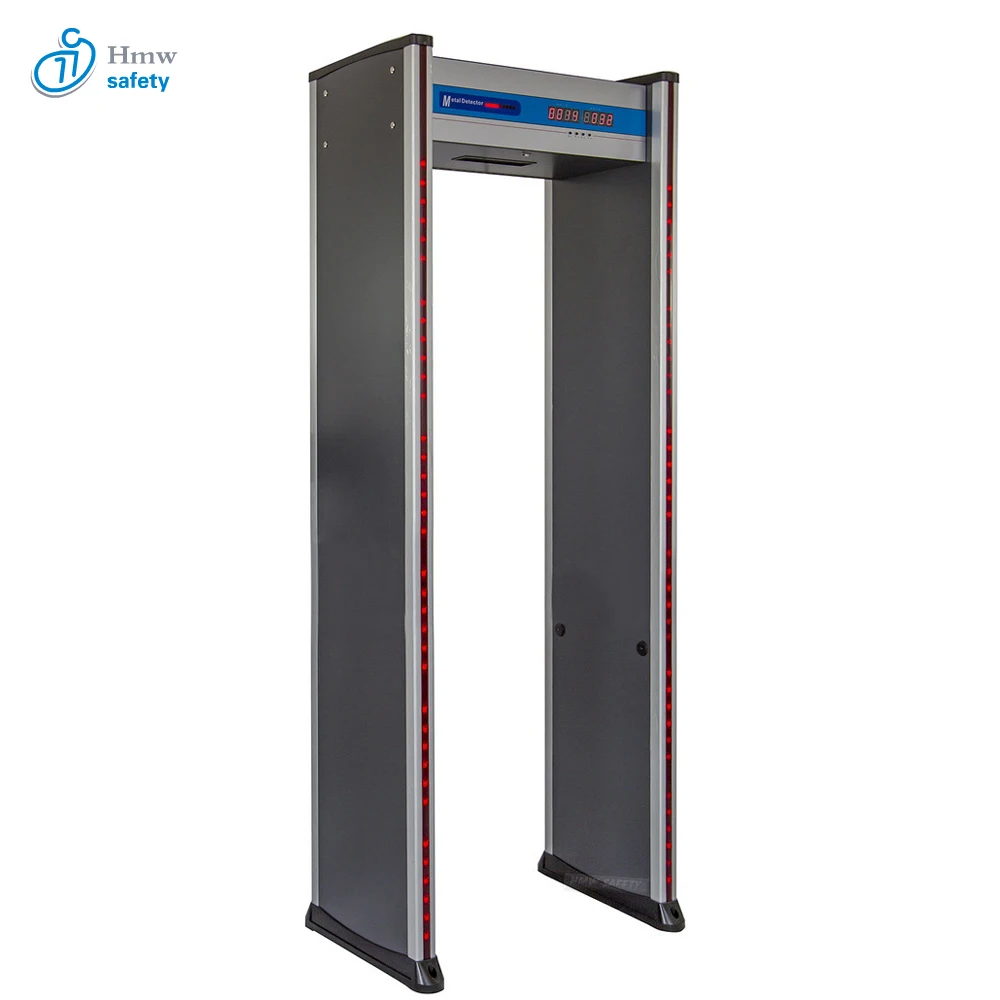 Factory Price Security Full Body Scanner 6 Zones Walkthrough Metal Detector By China Supplier