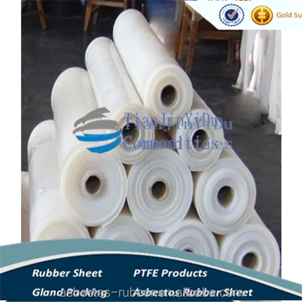 silicone rubber sheet for vacuum membrane