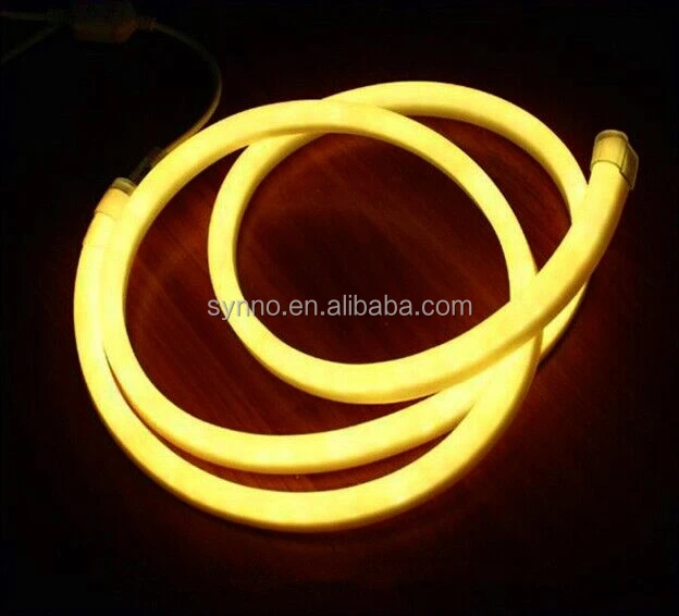 Hot sales LED strip light Yellow SMD2835/5050  4.8w/m 80leds led light neon