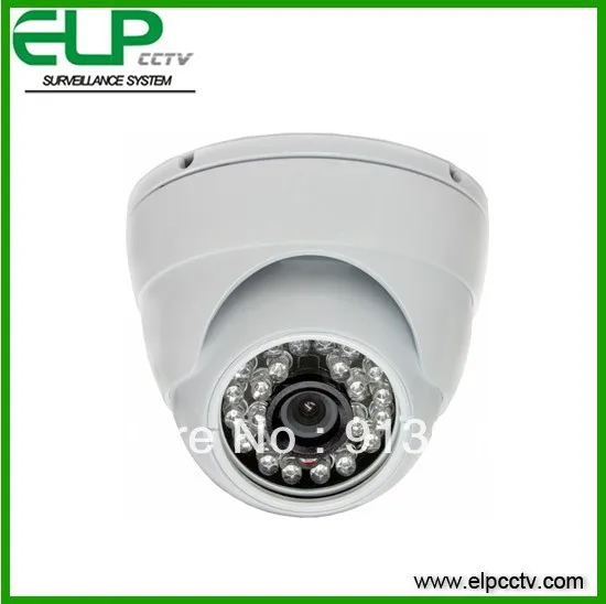 Китай 1 Мп купольная уличная CMOS H. 264 антивандальные ONVIF IP-камера ELP-IP4100VR