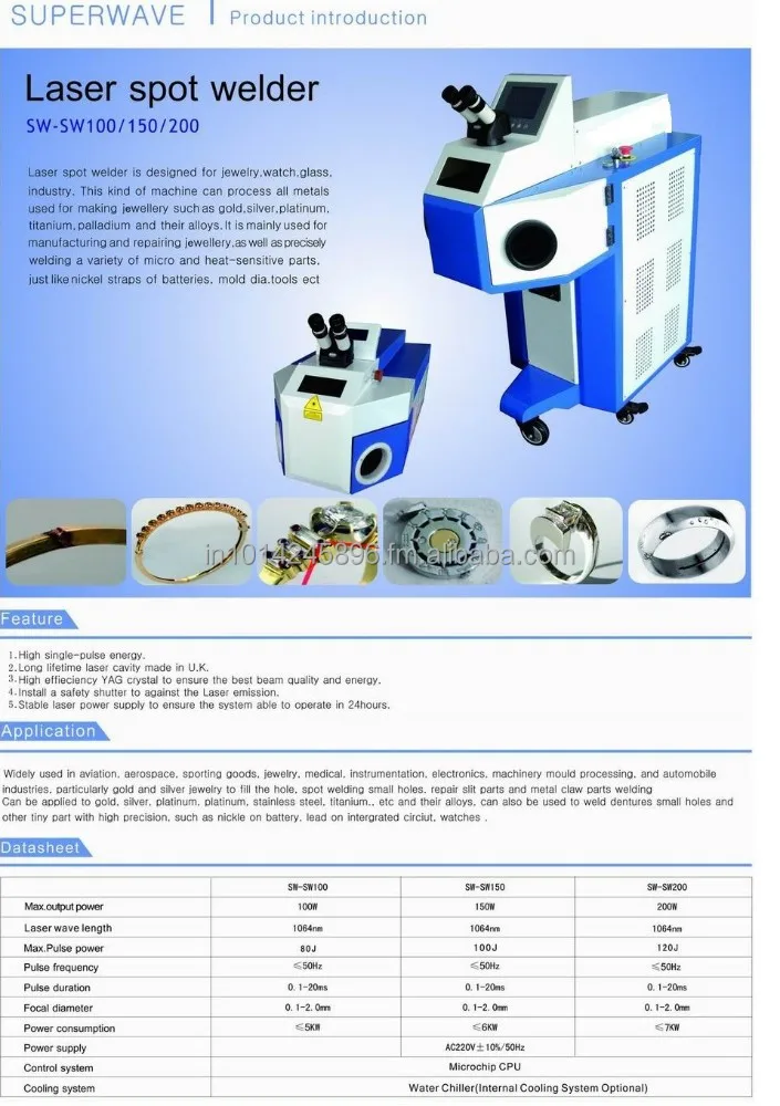 Best Quality jewelry welding machine laser jewelry welding Direct from Manufacturer in good price