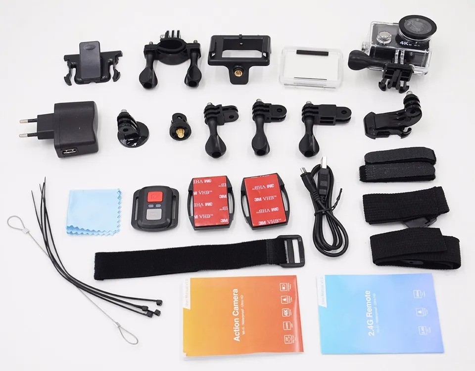 Новая камера Ultra HD Camera под водой 4K-камера H8 с удаленной двойной экранной камерой e8 h8r для камеры 4k