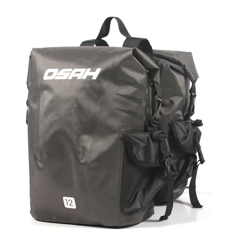 Wholesale waterproof bicycle pannier bag bicycle rack bag