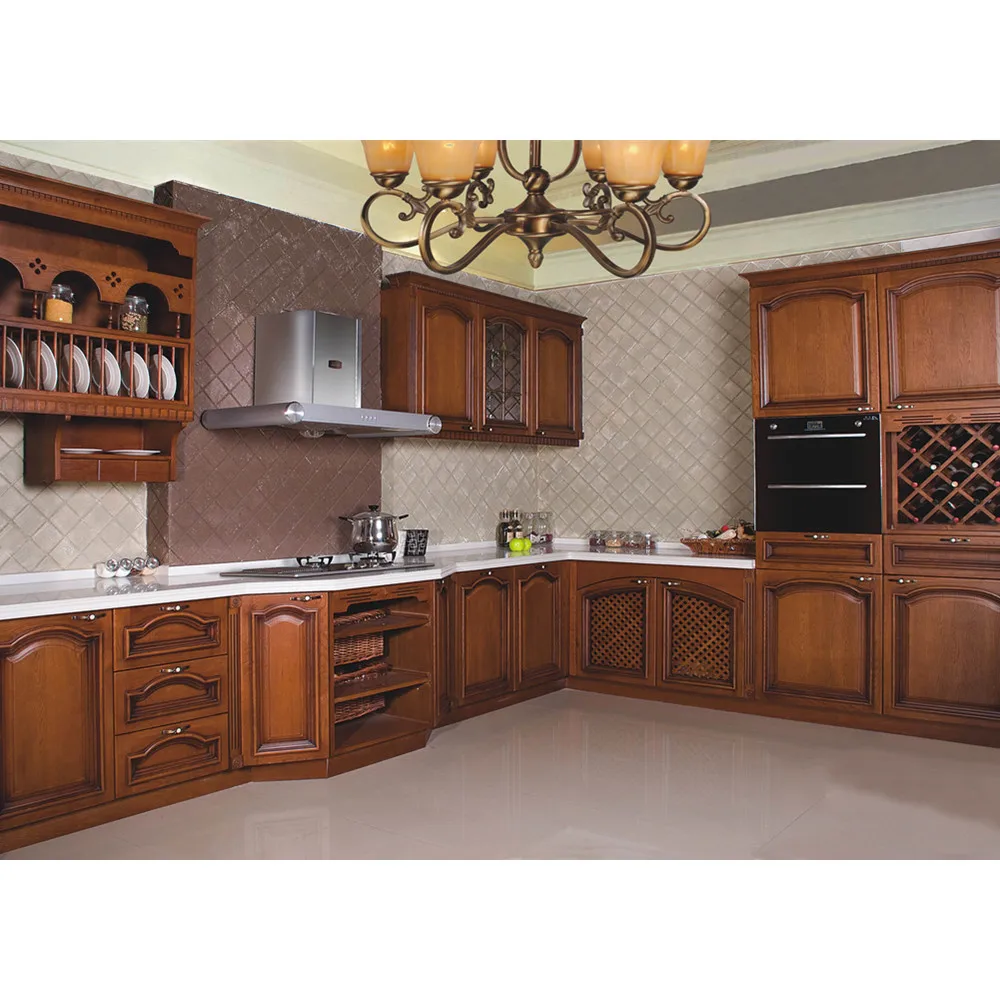 Кухонный шкаф из Таиланда, древесины дуба, клена, вишни